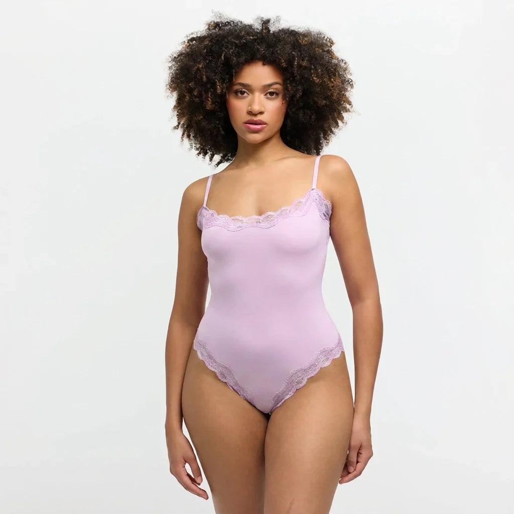Lace Bodysuit mit String