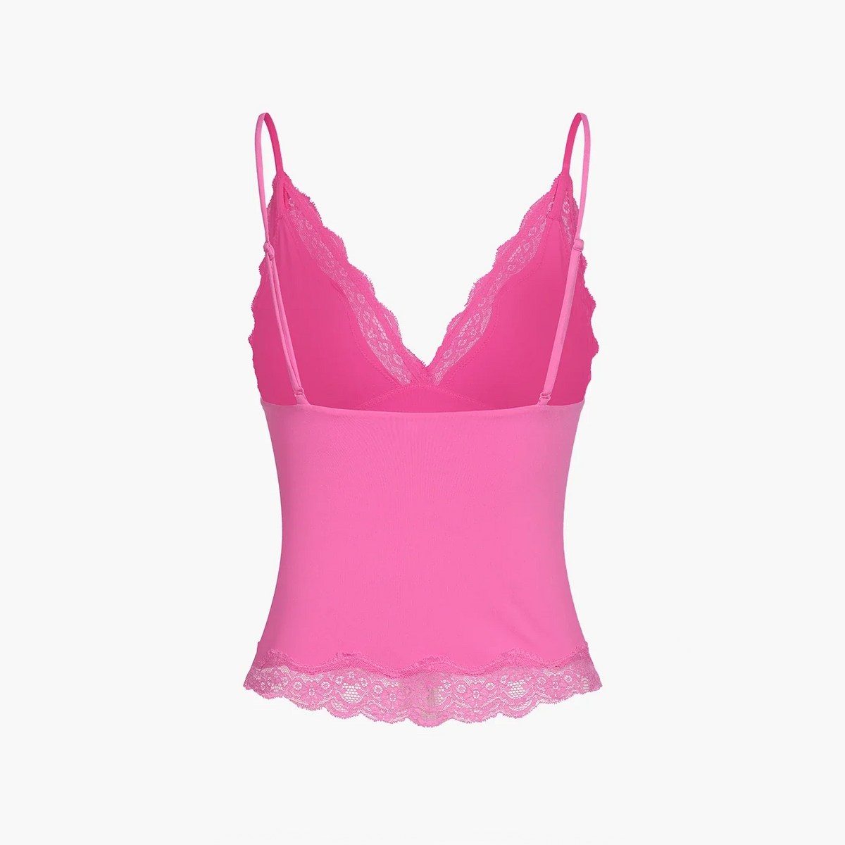Deep Neck Lace Top