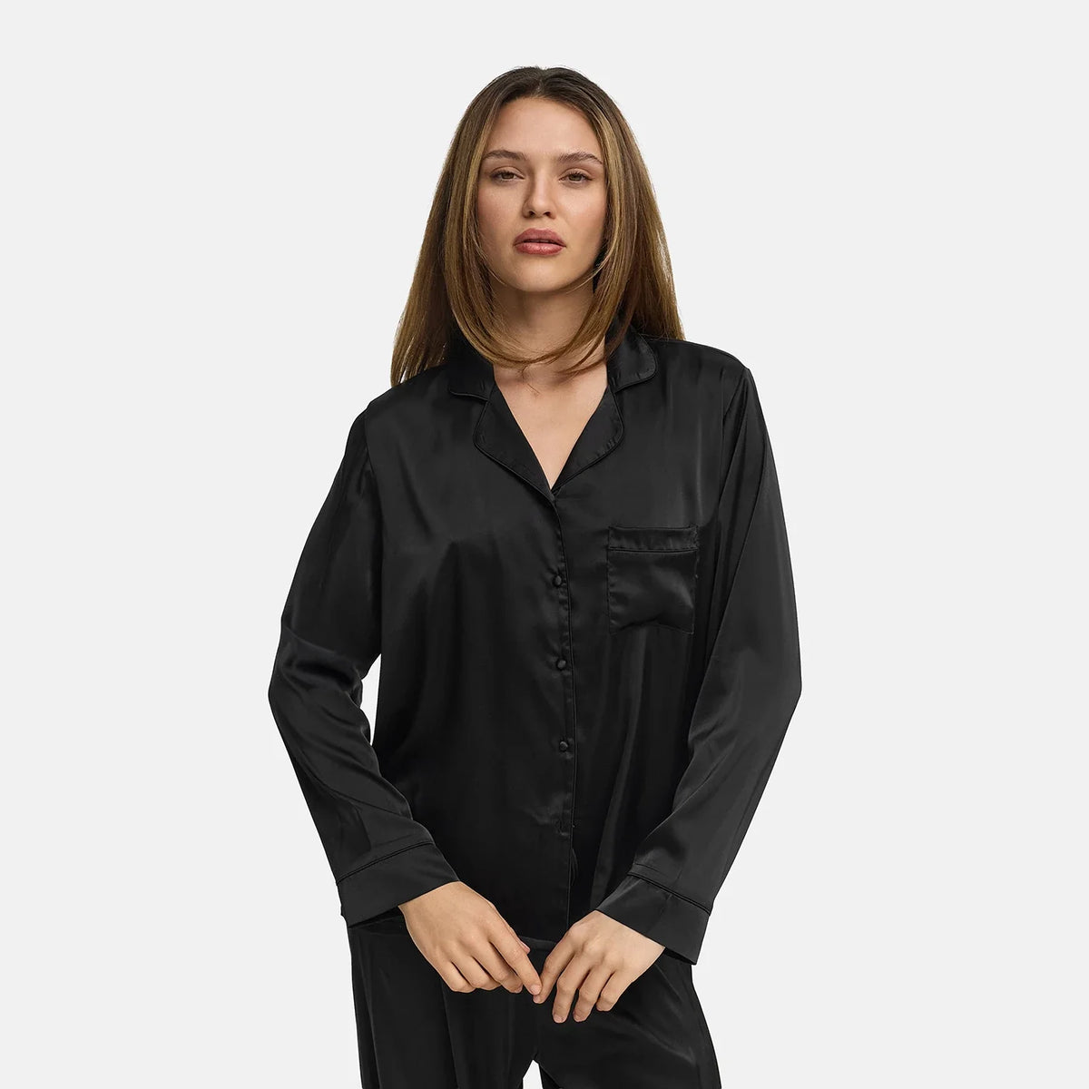 Satin Pyjama Hemd