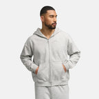 Menswear Relaxed Fit Zip Hoodie