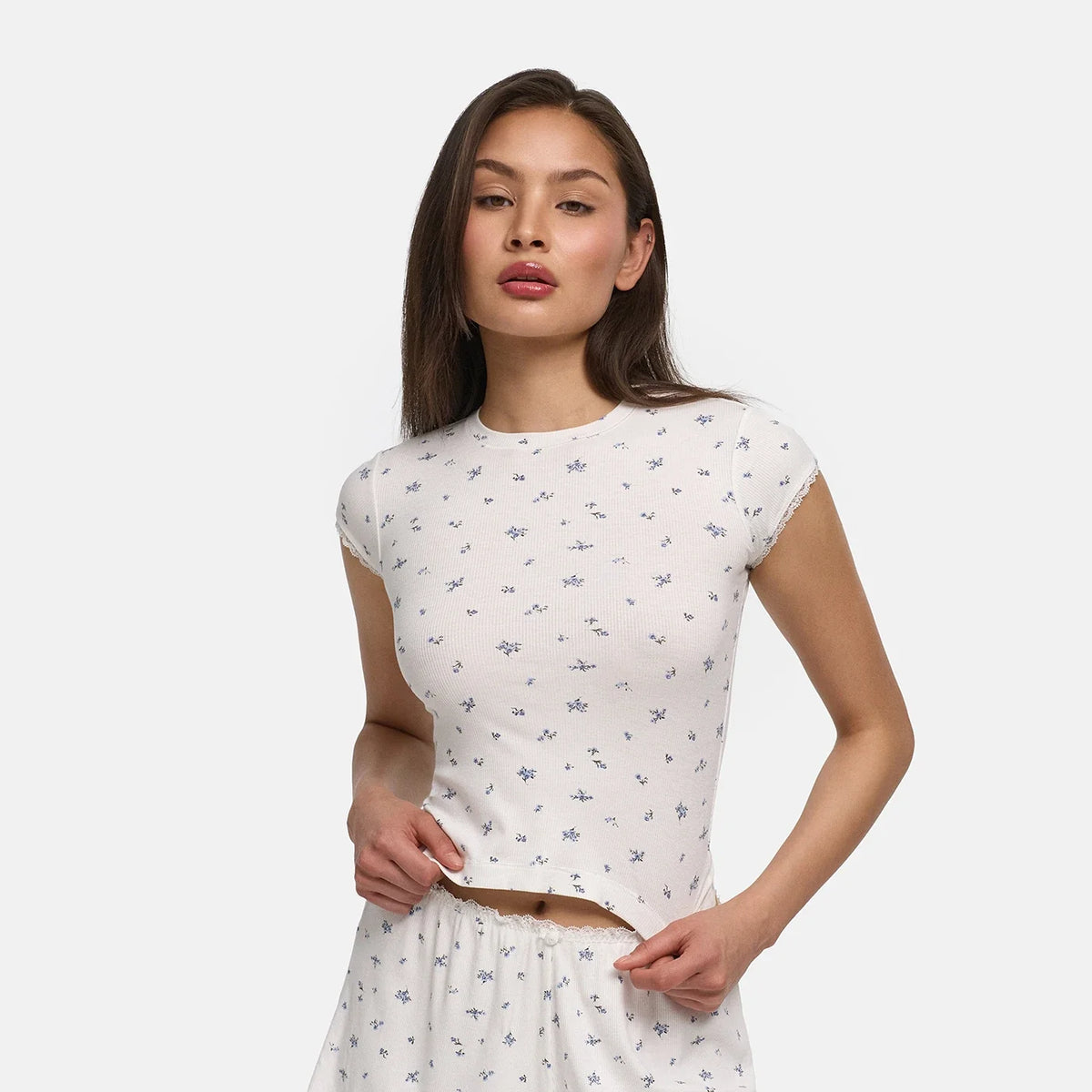 Soft Touch Rib Tee