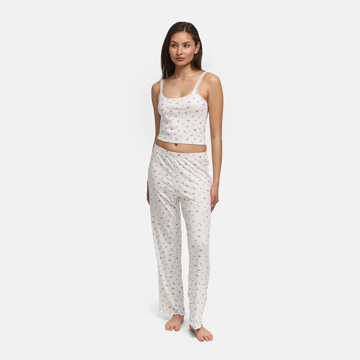 Soft Touch Rib Sleep Pants