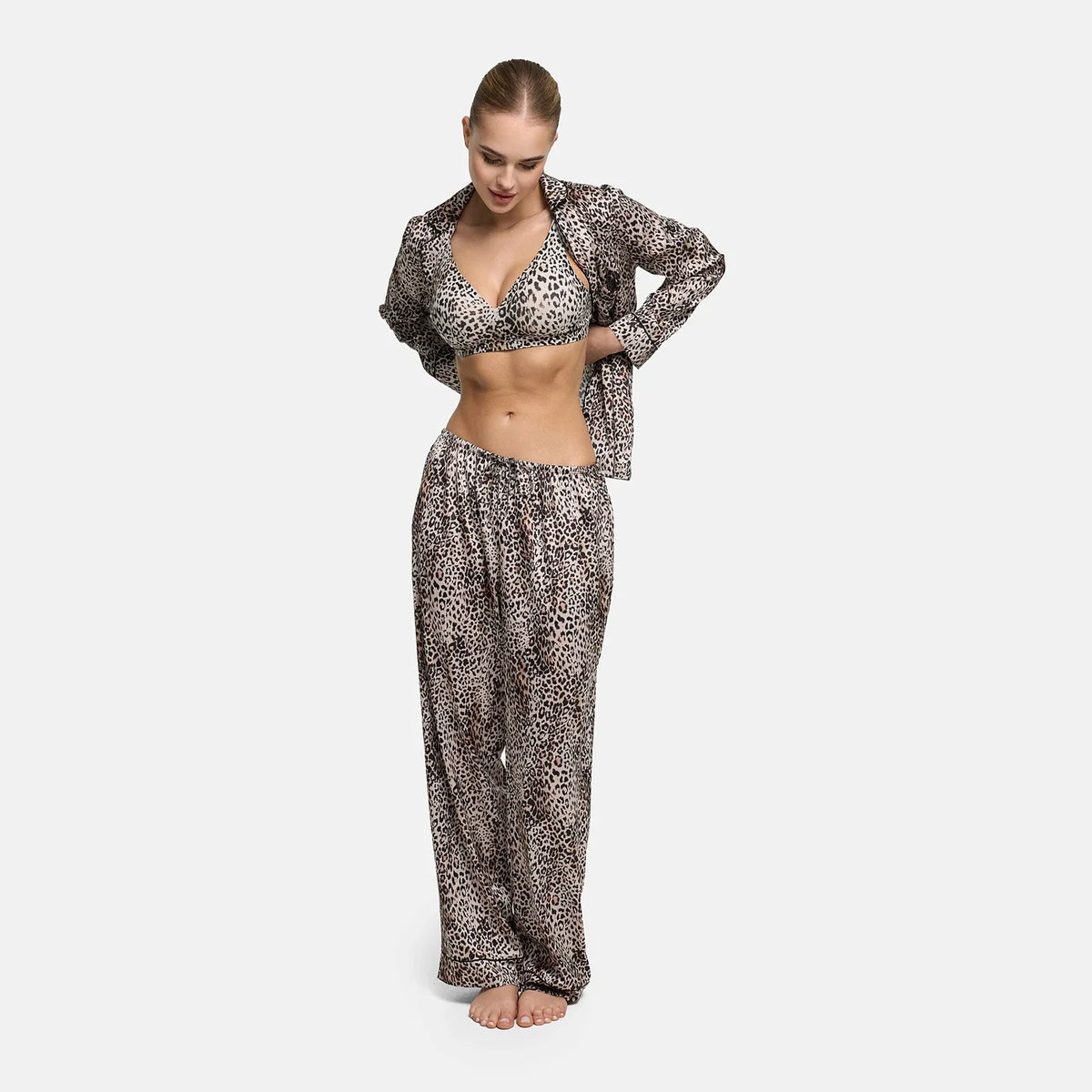 Satin Pyjamahose