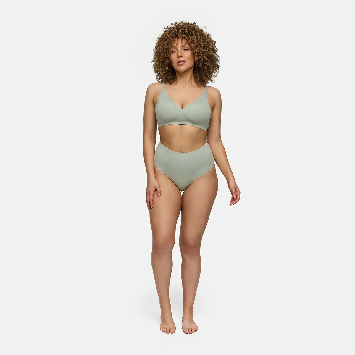 Seamless High-Waist Tanga | 3er Pack